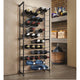 Tomado-Metaltex Tomado-Metaltex Barbera Rack para 50 botellas 108x50x26 cm Negro