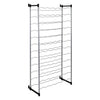 Metaltex Metaltex Bardolino Bottle Bottle Rack para 72 botellas 59x26x124 cm de plata de plata