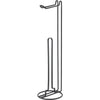 Metaltex Metaltex Suportador de rollo de inodoro para 3 rollos 58x15 cm Negro