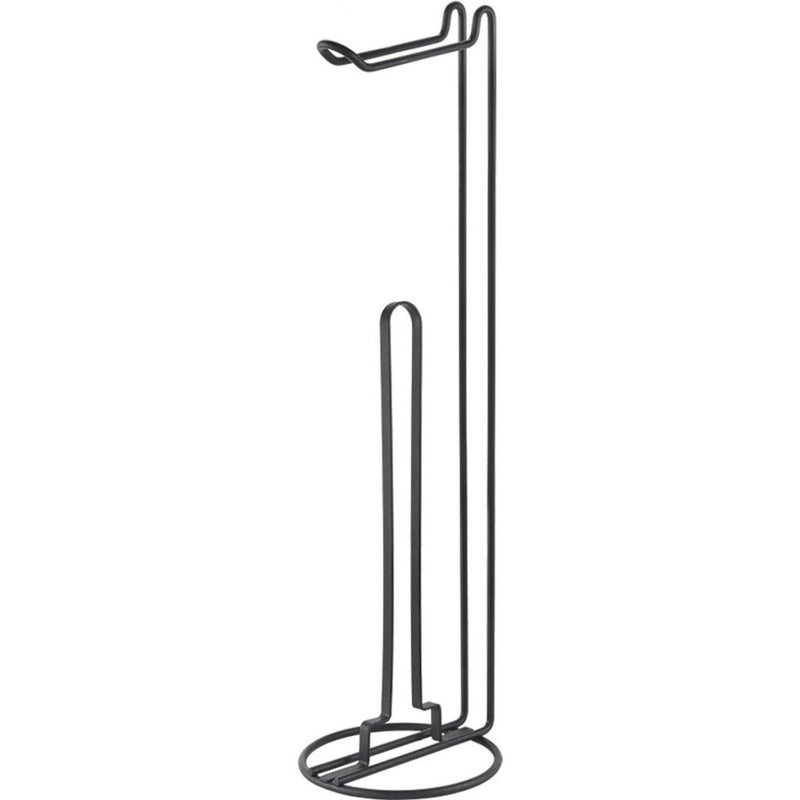 Metaltex Metaltex Suportador de rollo de inodoro para 3 rollos 58x15 cm Negro