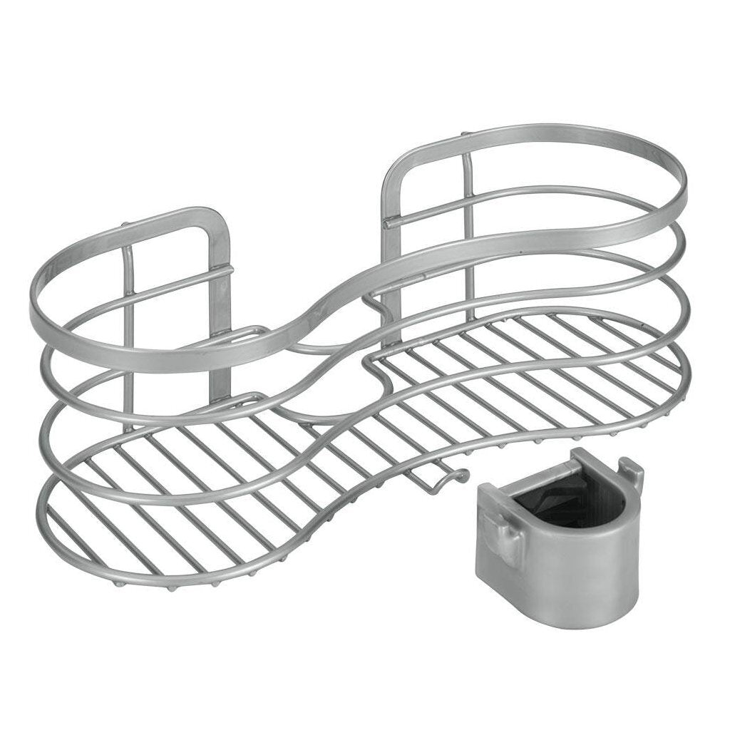 Metaltex Metaltex Viva Shower Deck 11x29x12 cm de plata