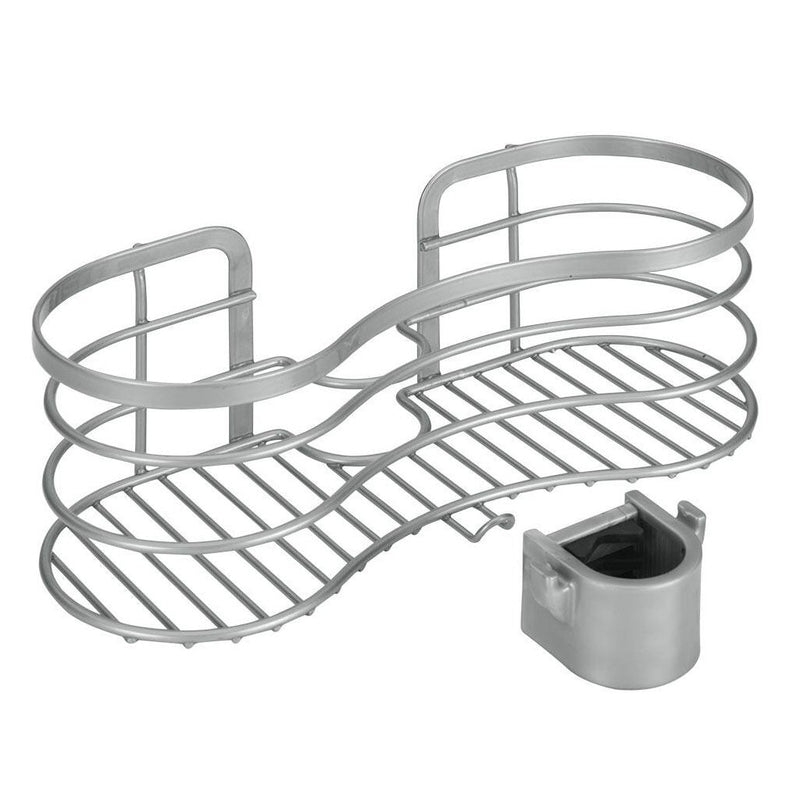 Metaltex Metaltex Viva Shower Deck 11x29x12 cm de plata