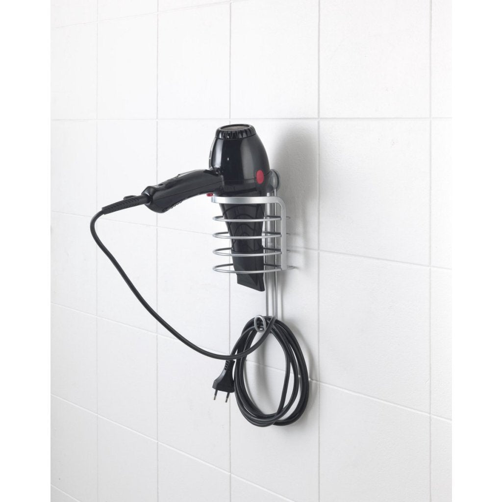 Metaltex Metaltex Viva Hairdogler Suportador 10x10x25 cm de plata