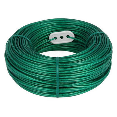 Metaltex tomado- waslijn met stalen kern 80 cm groen