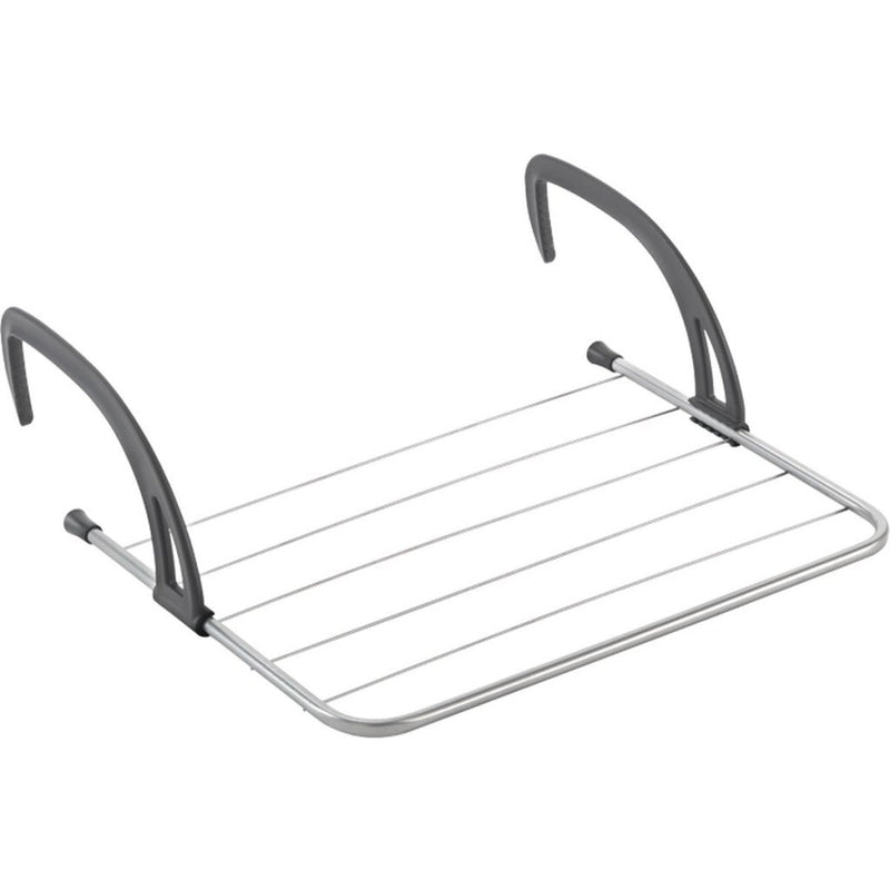 Metaltex metaltex favonio radiador-balkon drablek 3 m drooglijn plateado negro