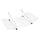 Metaltex tomado hangdroogrek tilburg 12m zilvergrijs - afbeelding 1