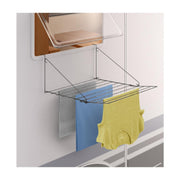 Metaltex tomado - droogrek breda - 7 meter drooglengte - ophangen aan radiator, deur, douchewand of balkon - matzwart - afbeelding 2