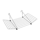Metaltex tomado hangdroogrek tilburg 12m mat zwart - afbeelding 1