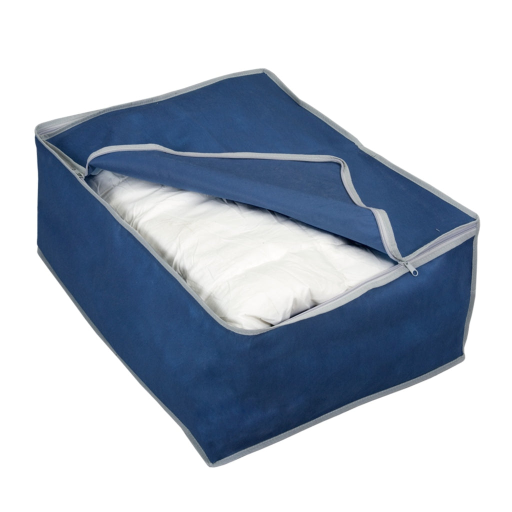 Coperchio di stoccaggio metaltex metaltex 60x46x26 cm blu
