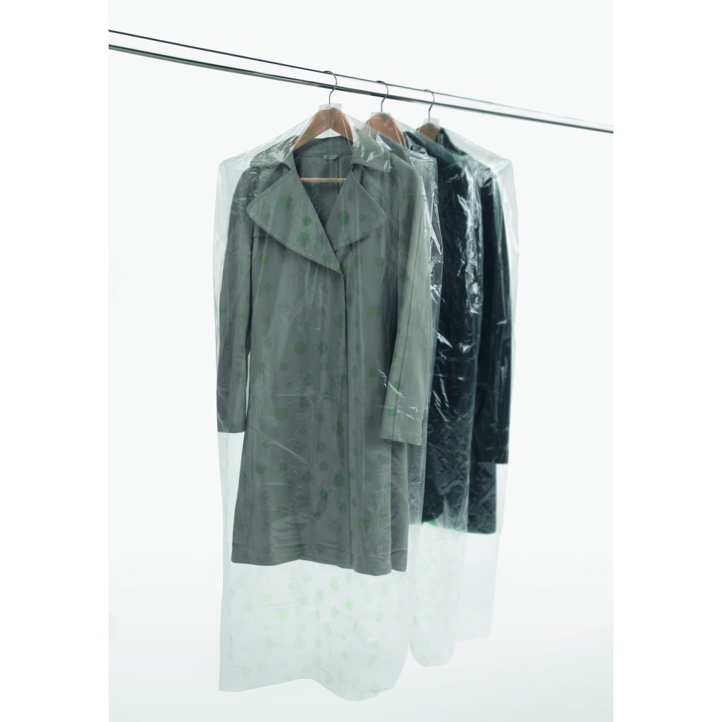 Bolsas de ropa Metaltex Metaltex 65x140 cm 3 piezas transparentes