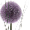 Decoris fiore artificiale allium h66cm viola