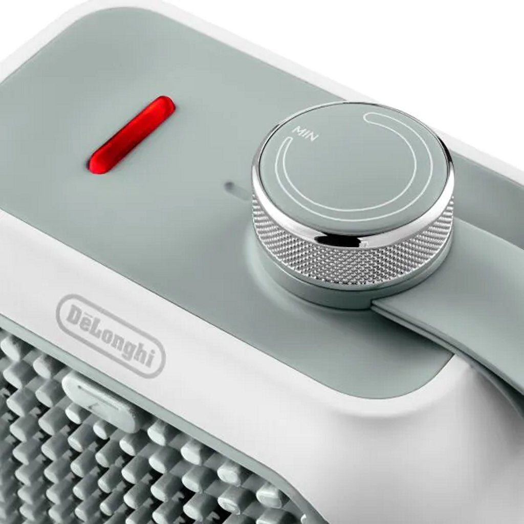 Delonghi delonghi hfx10b03.gr calentador de ventilador de cerámica 360w blanco verde