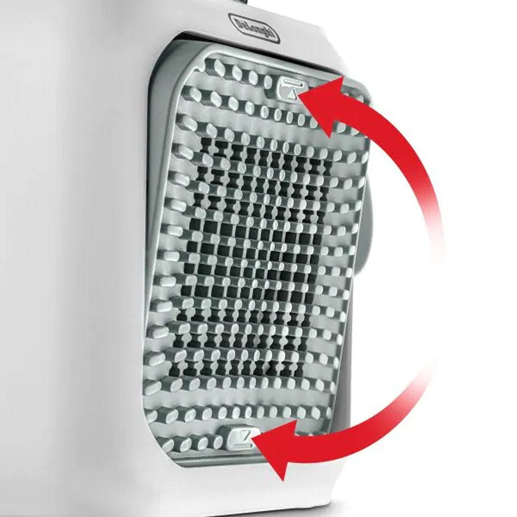Delonghi delonghi hfx10b03.gr calentador de ventilador de cerámica 360w blanco verde