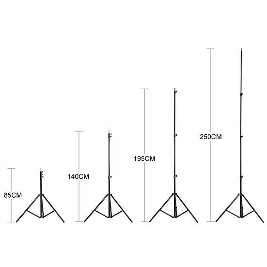 Falcon eyes lampstatief i-2501 82-250 cm