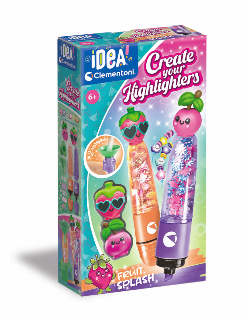 Clementoni idea maak je eigen markeerstiften - fruit