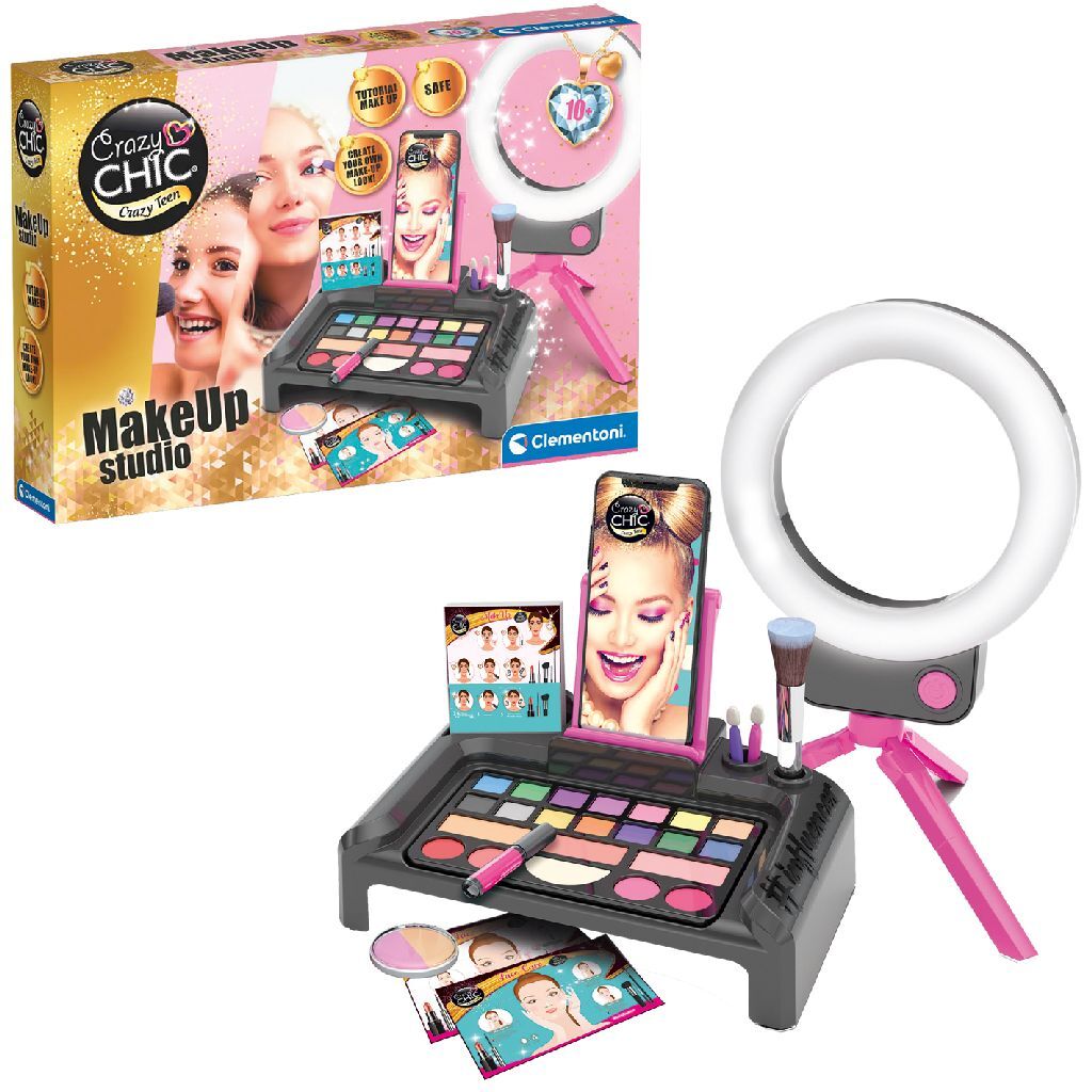 Kit di trucco per il trucco di Clementoni Crazy Chic Beauty Influencer