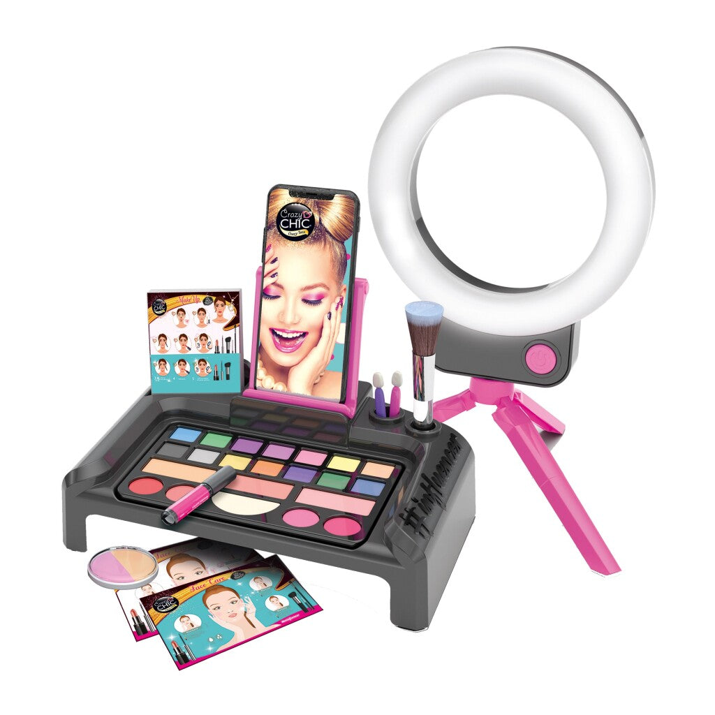 Kit di trucco per il trucco di Clementoni Crazy Chic Beauty Influencer