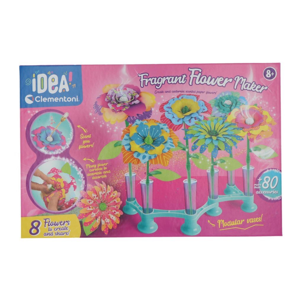 CLEMENTONI IDEA HACER SENT Craft Set, 8 flores