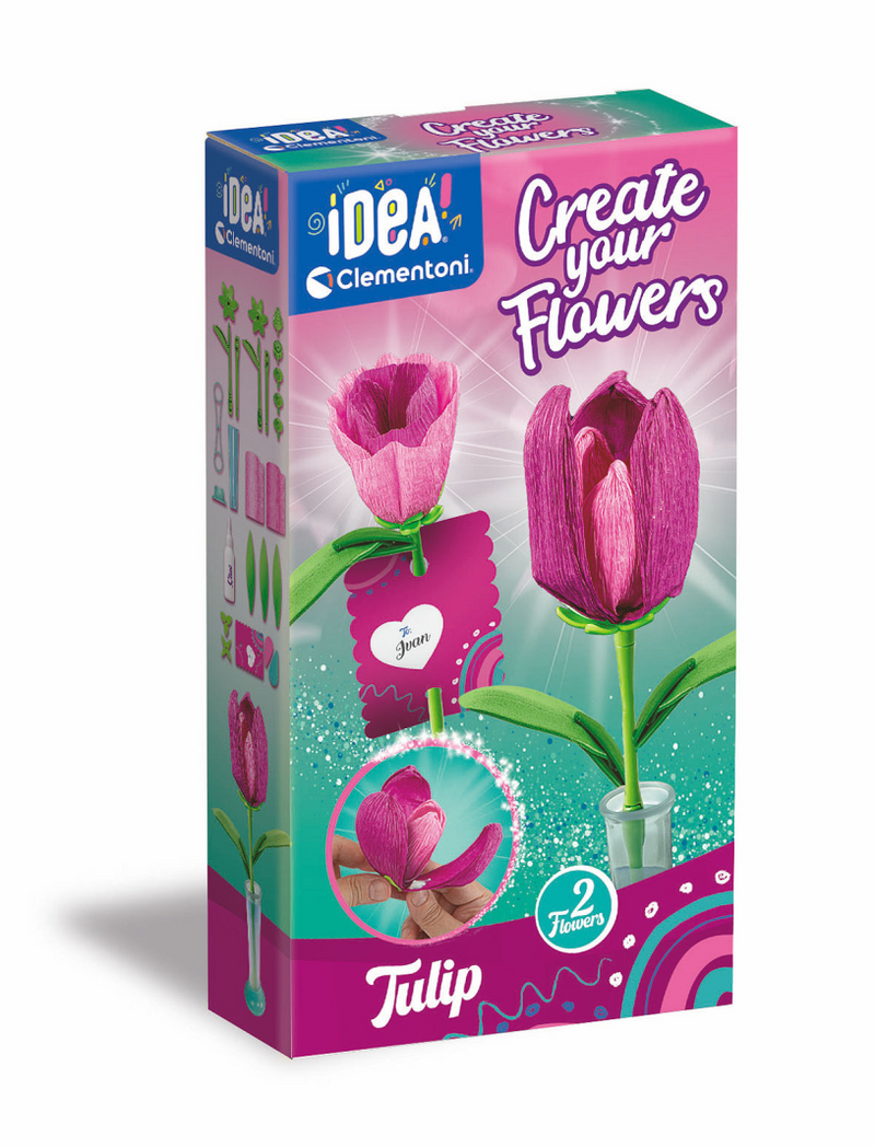Clementoni idea flowers creator - tulpen