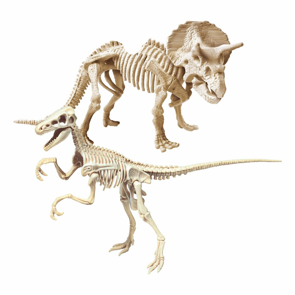 Clementoni Jurassic World Triceratops Velociraptor Count Set