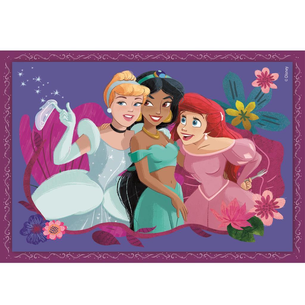 Clementoni puzzle Disney Princess, 4in1