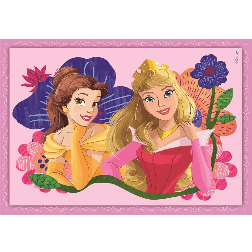 Clementoni Puzzels Disney Prinses, 4in1