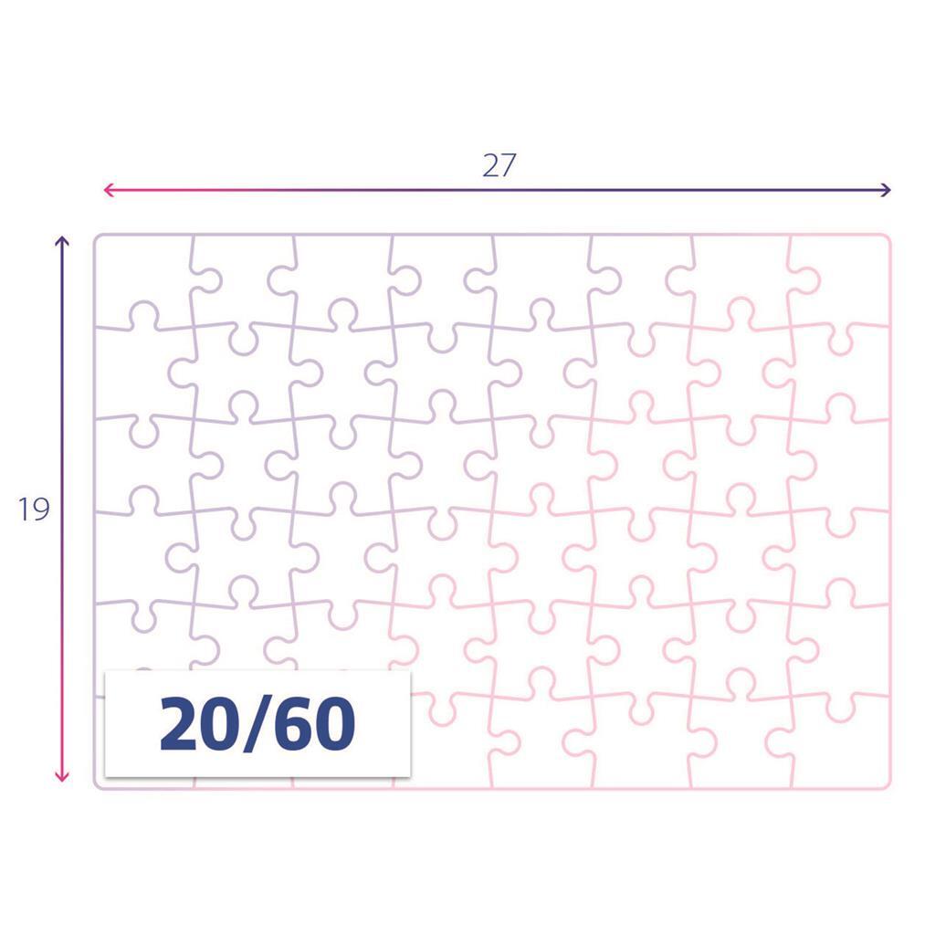 Clementoni Supercolor Puzzel 2x60 Stukjes