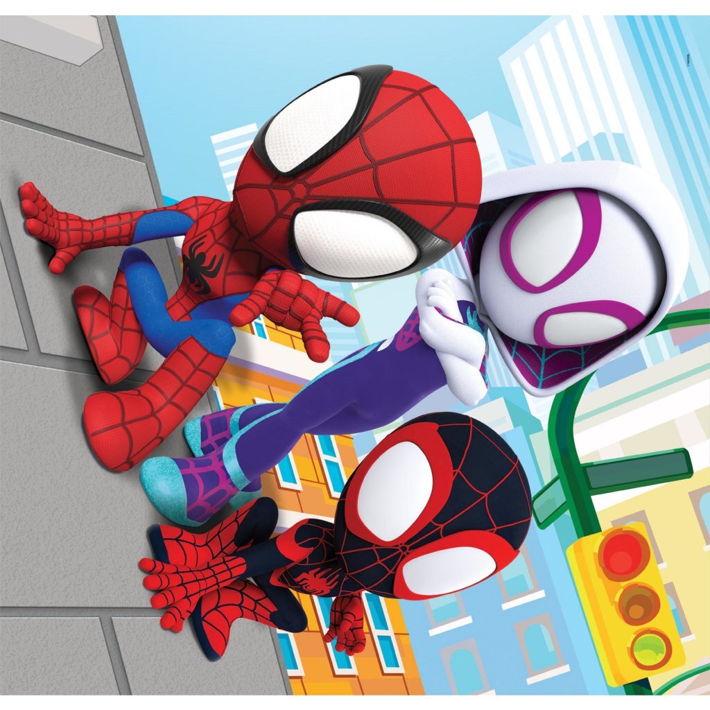 Clementoni puzzle puzzle Super Color Square Spidey e i suoi amici, 3x48st.