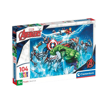 Clementoni Jigsaw Puzzle Super Color Avengers, 104º.