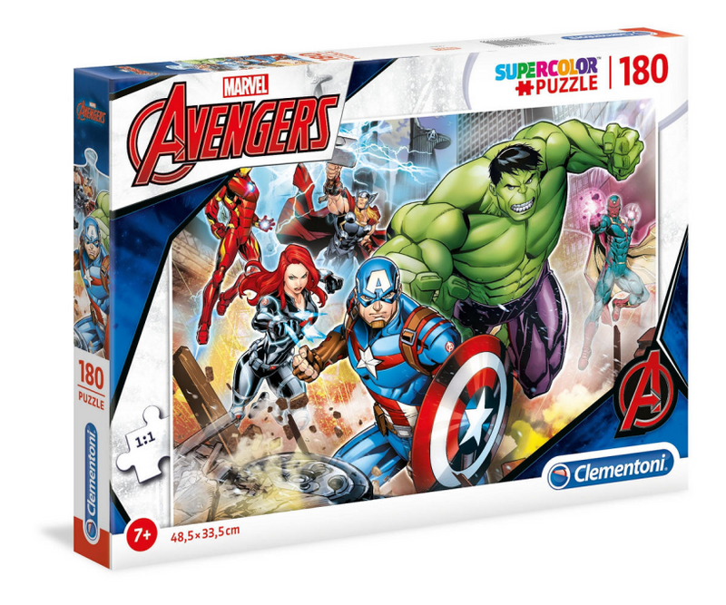 Clementoni puzzel the avengers, 180st.