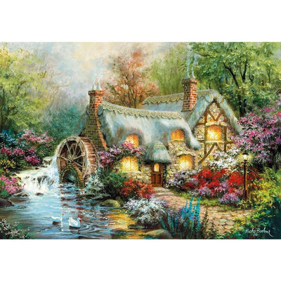 Clementoni Collezione di alta qualità Puzzle Country Retreat 1500 pezzi