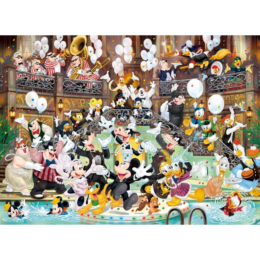 Clementoni Puzzle Disney Mickey 90 anni di Magic 1000 pezzi