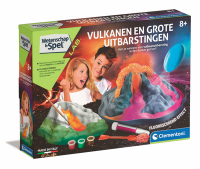 Clementoni wetenschap spel - glow in the dark vulkaan