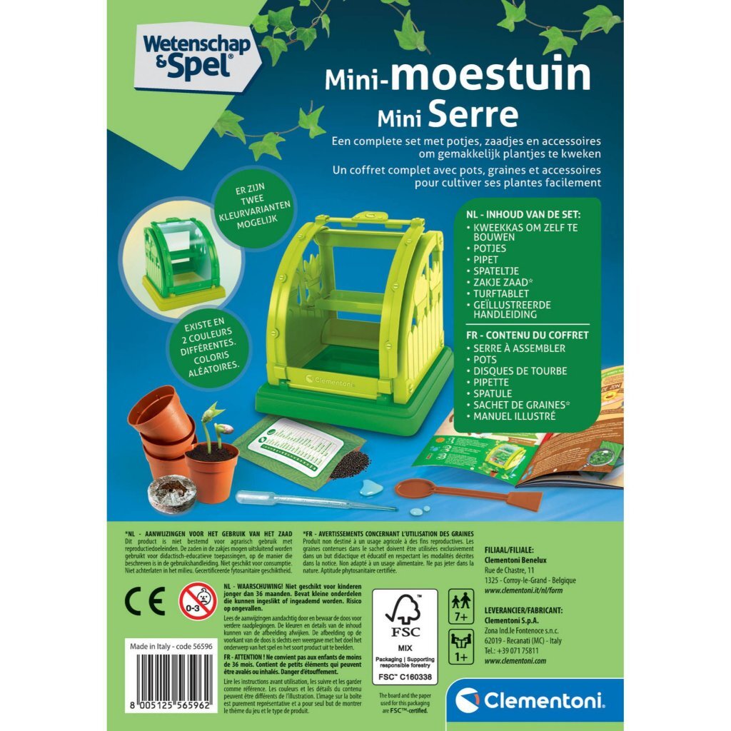 Clementoni Science and Game - Mini huerto