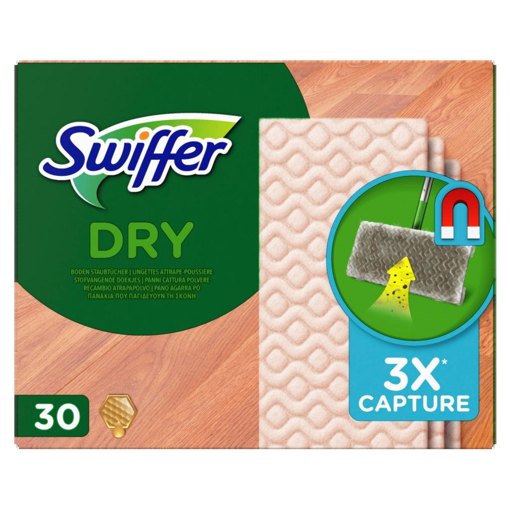 Swiffer Swiffer Dry Magnetic Purcent Shums 30 pezzi