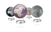 Atmosfera Atmosfera NR-0331F5VA-GB Globe Full Circle Vision Silver 30cm Diametro - afbeelding 2
