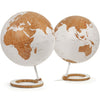 Atmosphere Atmosphere NR-0324BMBM-GB Globe Bamboo 25cm Diameter Bamboe Metaal