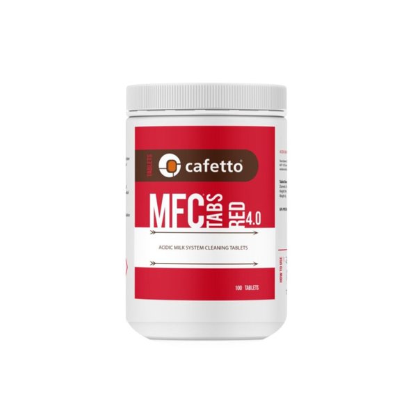 Pastiglie detergenti Cafetto mfc rosso 4.0 (100 pezzi)