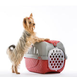 Bama Pet Transportbox 59x38x37 cm Silver rosso - afbeelding 2
