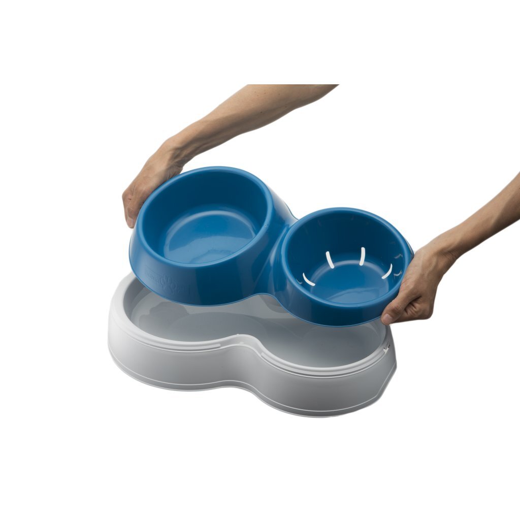 Alimentatore per animali domestici Bama con serbatoio dell'acqua 44x27x12 cm assorchi