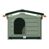 Bama pet cuccia hondenhok 89x75x62 cm groen