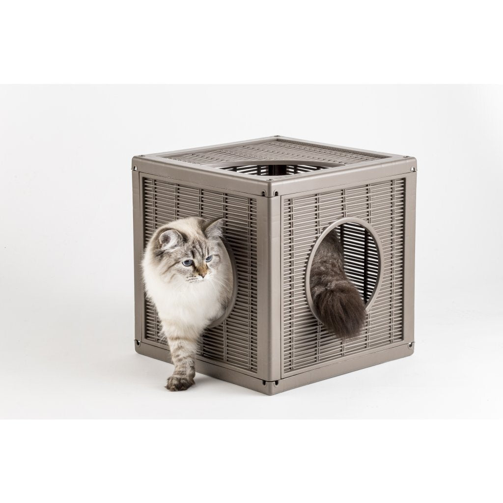 Bama Pet Qulo Cats Cube 35x35x35 cm Taupe