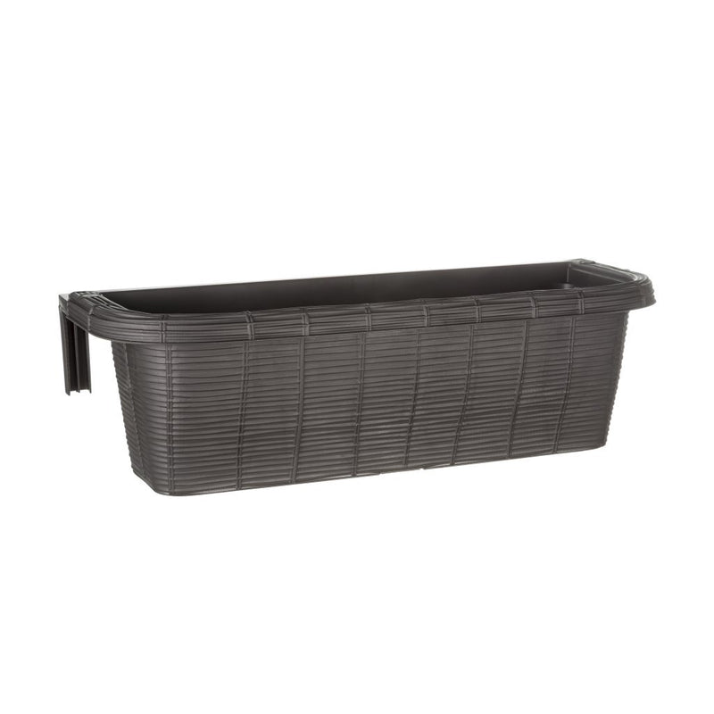 Bama Fioriera Bloem-Balkonbak 60x20x18,5 cm Antracite