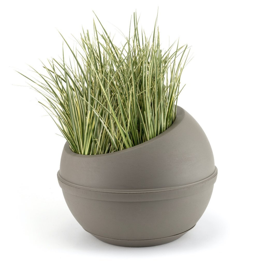 Bama Sfera Flowerpot 23L 40.5x32 cm Taupe