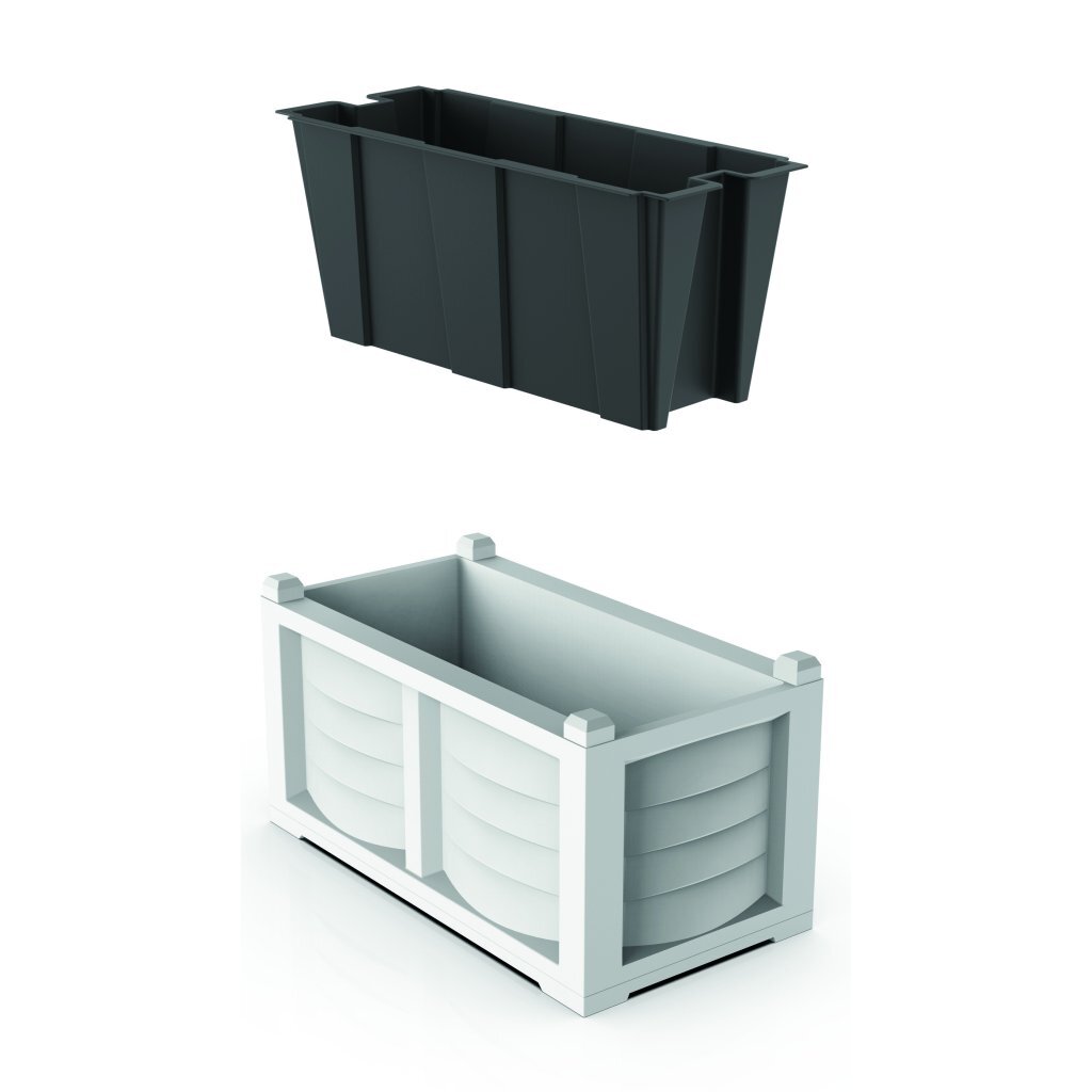 Bama Kit Arredo Planner 80x42.5x42 cm bianco