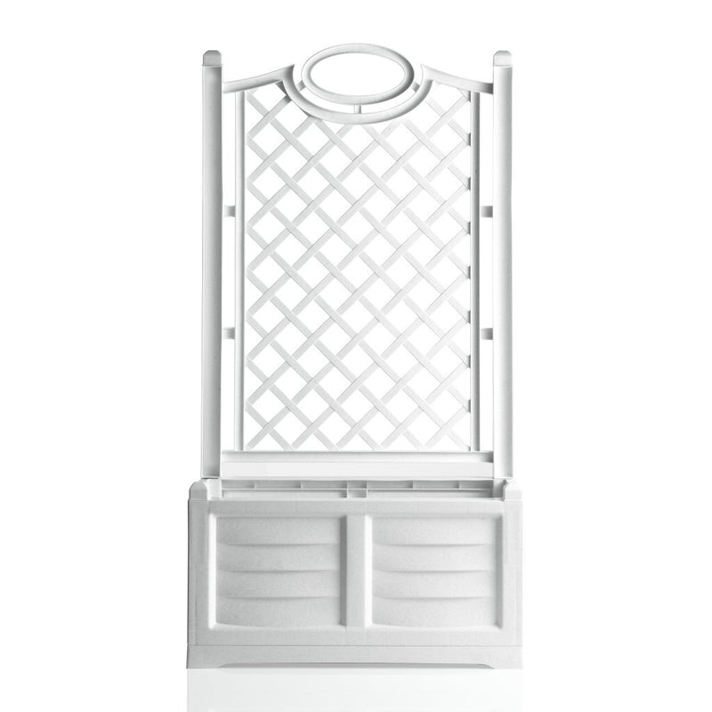 Bama Fioriera Separe Flower Box 80x42.5x150 cm bianco