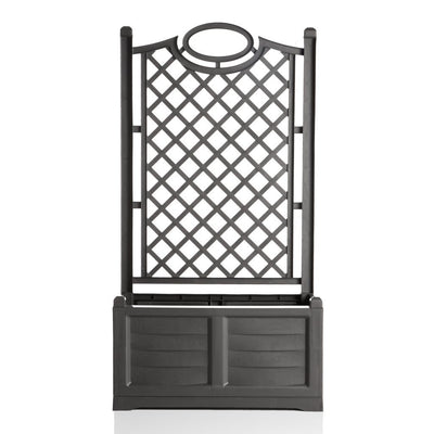 Bama fioriera separe bloemenbak 80x42.5x150 cm grijs