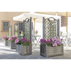Bama Fioriera Separe Flower Box 80x42.5x150 cm grigio