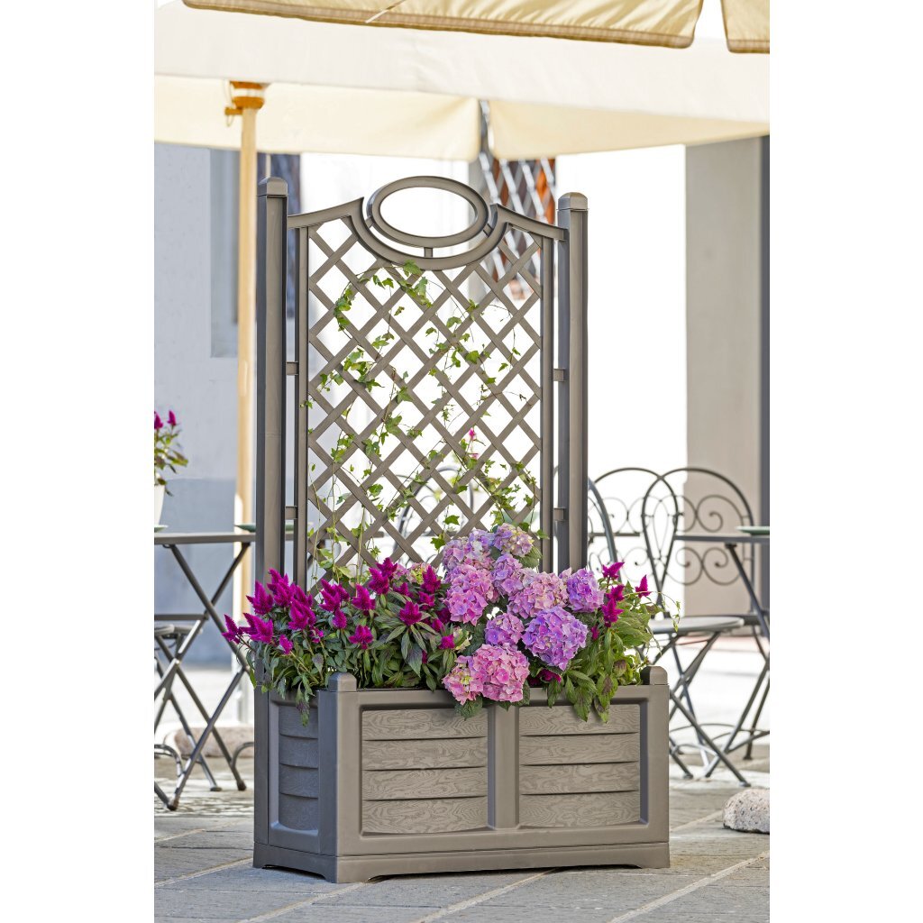 Bama Fioriera Separe Flower Box 80x42.5x150 cm Gray