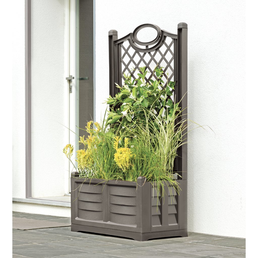 Bama Fioriera Separe Flower Box 80x42.5x150 cm Taupe